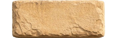 Stone block on cutting platform